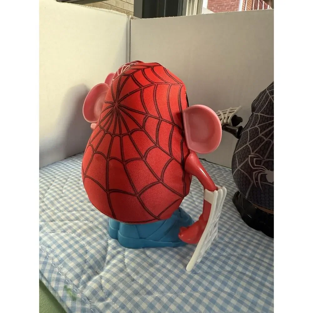 RARE Mr Potato Head spider man 1985 playskool Spider Spud Venom - Lot Of 3